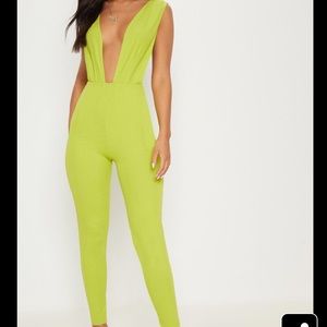 Lime jumpsuit